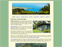 Tablet Screenshot of entabenicottage.com